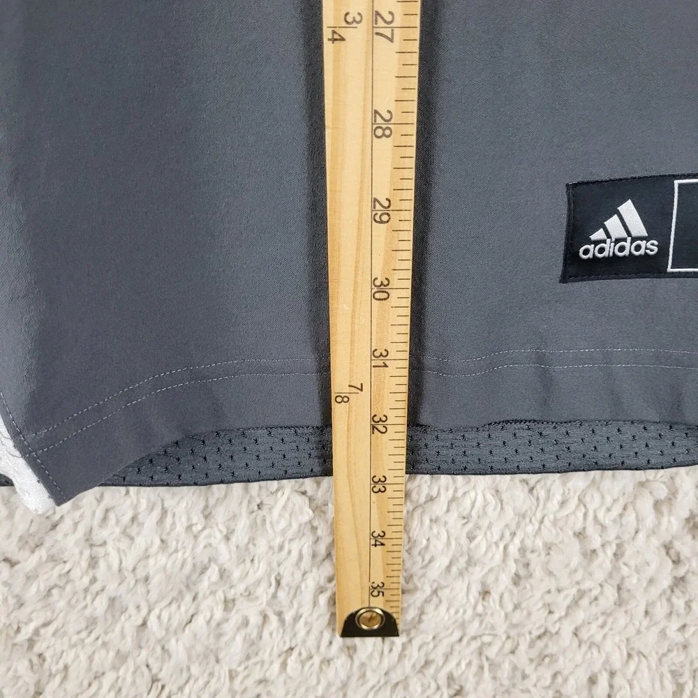 Adidas Football Jersey‎ Mens Large Gray New A1 Stock J GG7391 Short Sleeve